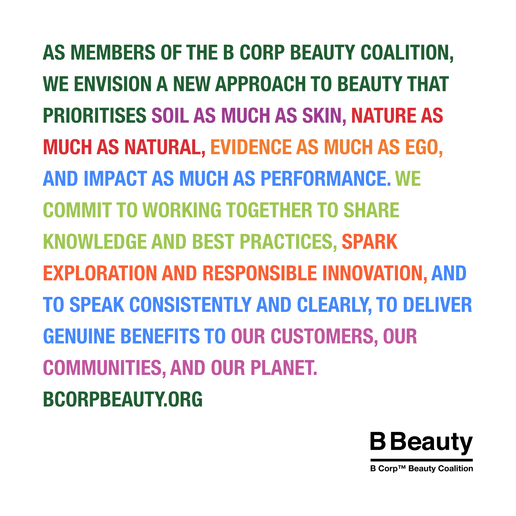 Kri Skincare is a member of B Corp Beauty Collation